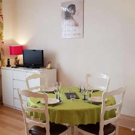 Renove Avec Terrasse Privative, En Plein Centre De Vichy, Proche Des Thermes Et Des Parcs. - Fr-1-489-216 아파트 비시
